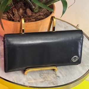 Gucci Black Leather Wallet